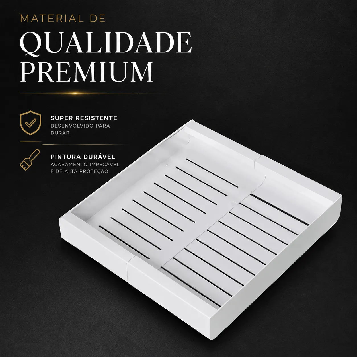 Gaveta Organizadora de Amário Expansível e Deslizante