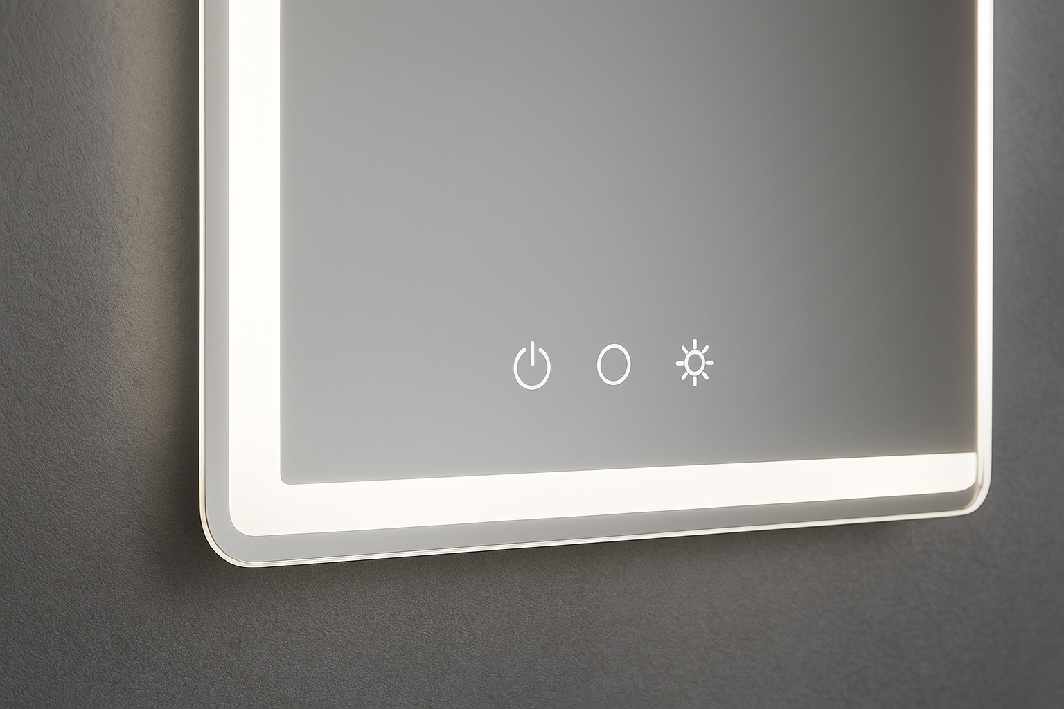 Espelho Banheiro LED 60x80cm - Iluminação Touch Moderno
